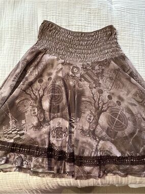 Ozz Angelo Gothic Fairy Whimsical Skirt
